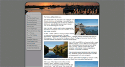 Desktop Screenshot of marshfield.net