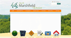 Desktop Screenshot of ci.marshfield.wi.us