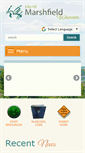 Mobile Screenshot of ci.marshfield.wi.us